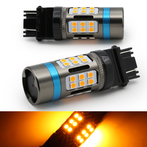 3rd Gen CANBUS All-in-One Error-Free 3000K Amber Turn Signal Light Bulbs