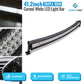 32"-52" Triple Row LED Curved/Straight Working Light Bar, Flood Spot Combo Beam, 6000K Waterproof Fog Lights