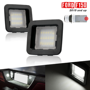 2015-2022 F-150 White LED Tag License Plate Light Bulbs Assembly