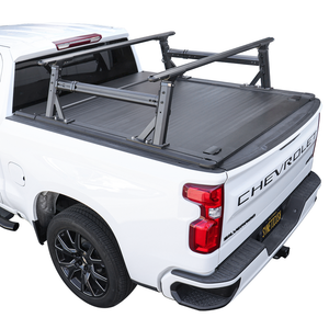 [2-in-1 Bundle] Silverado/Sierra 1500 Retractable Tonneau Cover w/ Rack System