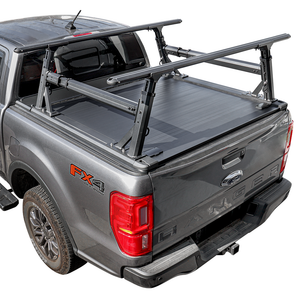 [2-in-1 Bundle] Ford Ranger Retractable Tonneau Cover w/ Rack System