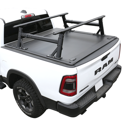 [2-in-1 Bundle] Ram 1500 Retractable Tonneau Cover w/ Rack System