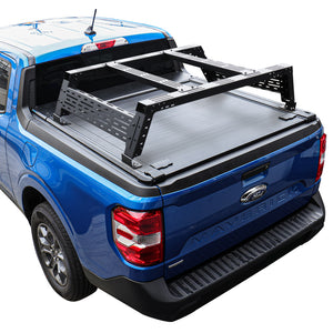 [2-in-1 Bundle] Maverick Retractable Tonneau Cover w/ Rack System