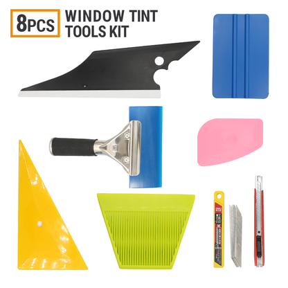 Window Tint Tools Kit Car Auto Film Tinting Scraper