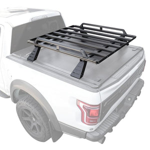 SYNETICUSA® Aluminum Heavy Duty Truck Bed Cargo Luggage Rack Kit