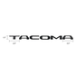 2014 - 2023 Tacoma 3D Raised Plastic Tailgate Letter Decal Matte Black