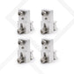 Four Sets of C-Clamps for SyneTrac-MR (Tacoma and Tundra w/ Deck Rails)