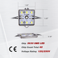 8 Pcs of LED Pickup Truck Bed Light Kit Under-Glow Panel, 6000K White, w/ Switch Harness