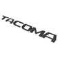 2014 - 2023 Tacoma 3D Raised Plastic Tailgate Letter Decal Matte Black