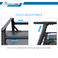 SYNETICUSA® Aluminum Heavy Duty Adjustable Truck Bed Ladder Rack