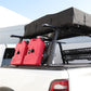 SYNETICUSA® Aluminum Heavy Duty Adjustable Truck Bed Ladder Rack