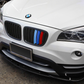 ///M 2pcs BMW Color Front Kidney Grill Matte Black