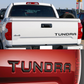 2014-2021 Tundra Plastic Tailgate Letter ABS Inserts Matte Black Decal