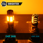 3rd Gen CANBUS All-in-One Error-Free 3000K Amber Turn Signal Light Bulbs