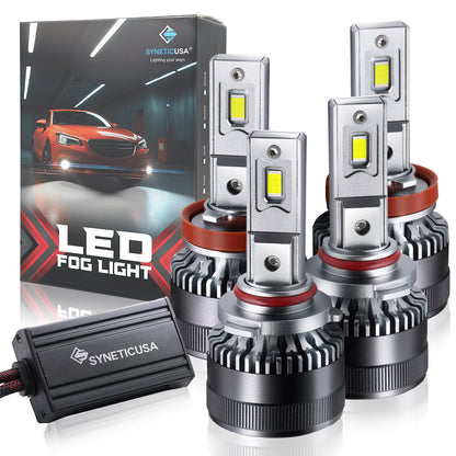 Z5 Series 6000K CSP Off-Road-Use LED Fog Light Bulbs Kit