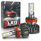 CSP-V2 Series SYNETICUSA High/Low Beams Off-Road-Use Fog Light LED Bulbs, 25W 6000K