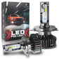 CSP-V2 Series SYNETICUSA High/Low Beams Off-Road-Use Fog Light LED Bulbs, 25W 6000K