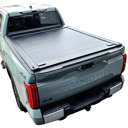 Toyota Tundra (6.5ft Bed w/ Factory Deck Rails) MR Retractable PRO Tonneau Cover