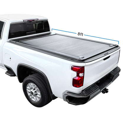 SYNETICUSA® (8ft Bed) MR Retractable PRO Tonneau Cover