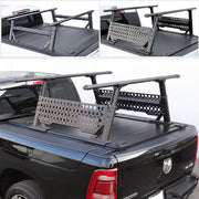 [2-in-1 Bundle] RAMBOX 1500 Retractable Tonneau Cover w/ Rack System